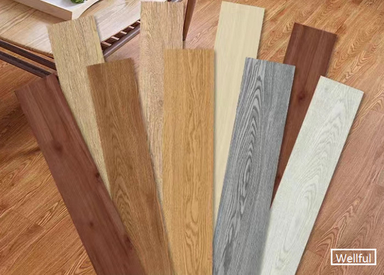 1.8MM Peel And Stick Vinyl LVT Flooring Water Proofed Slip Resistance