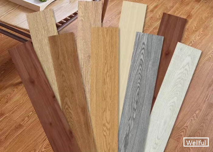 1.8MM Peel And Stick Vinyl LVT Flooring Water Proofed Slip Resistance