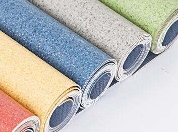 2.0mm Wear Resistant Homogeneous Vinyl Flooring